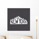 Typography Poster Wall Decal