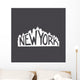 Typography Poster Wall Decal