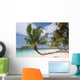 Palm Tree Beach Maldives Wall Decal