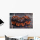 Dark Rich Chocolate Halloween Wall Decal
