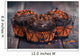 Dark Rich Chocolate Halloween Wall Decal