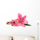 Pink Lily Wall Decal