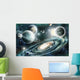 Solar System and Spiral Wall Decal