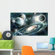 Solar System and Spiral Wall Decal