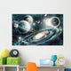 Solar System and Spiral Wall Decal