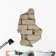Through Hole Wall It Wall Decal