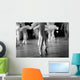 Point Ballet Dancers Wall Decal