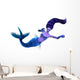 Demon Mermaid Wall Decal