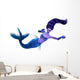 Demon Mermaid Wall Decal