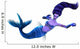 Demon Mermaid Wall Decal