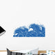 Blue Waves Wall Decal