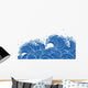 Blue Waves Wall Decal