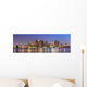 Boston Downtown Skyline Panorama Wall Decal