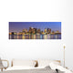 Boston Downtown Skyline Panorama Wall Decal