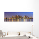 Boston Downtown Skyline Panorama Wall Decal