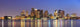 Boston Downtown Skyline Panorama Wall Decal