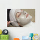 Woman Receiving A Spa Treatment Wall Mural