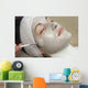 Woman Receiving A Spa Treatment Wall Mural