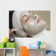 Woman Receiving A Spa Treatment Wall Mural