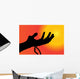 Vector Silhouette Hand Wall Decal
