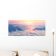 Dawn above Sea Fog Wall Decal