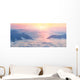 Dawn above Sea Fog Wall Decal