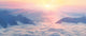 Dawn above Sea Fog Wall Decal