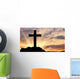 Silhouette Cross Wall Decal