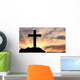 Silhouette Cross Wall Decal