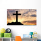 Silhouette Cross Wall Decal