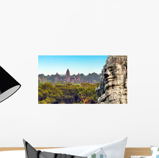 Monument Bayon Temple Angkor Wall Decal