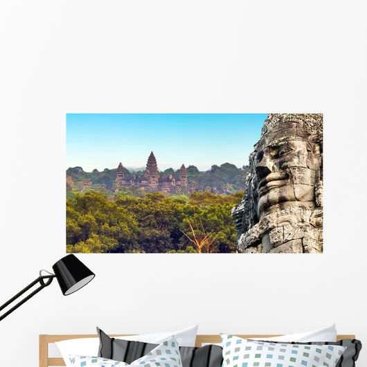 Monument Bayon Temple Angkor Wall Decal