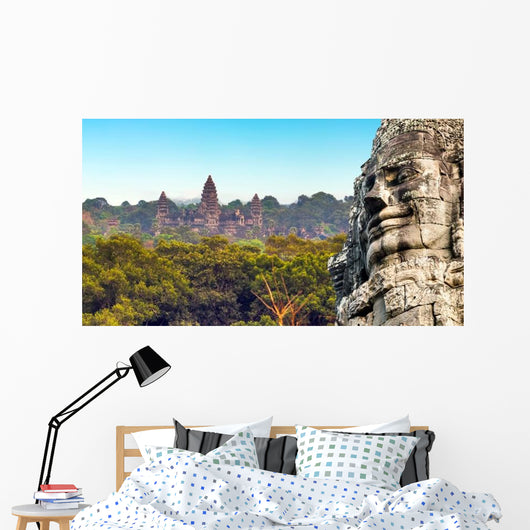 Monument Bayon Temple Angkor Wall Decal