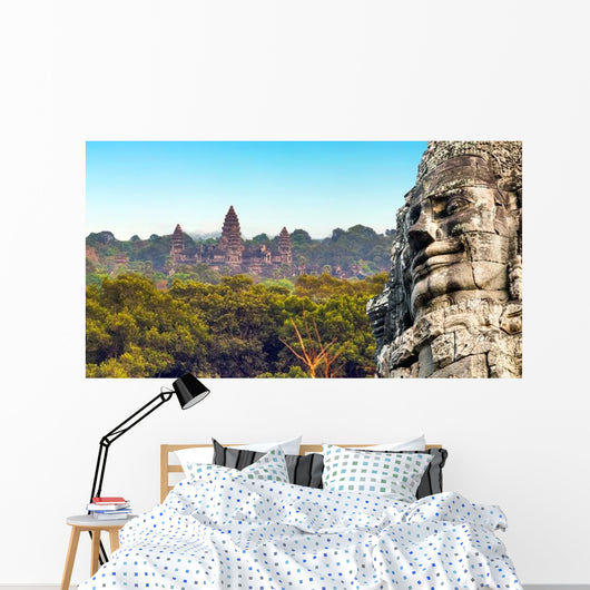 Monument Bayon Temple Angkor Wall Decal
