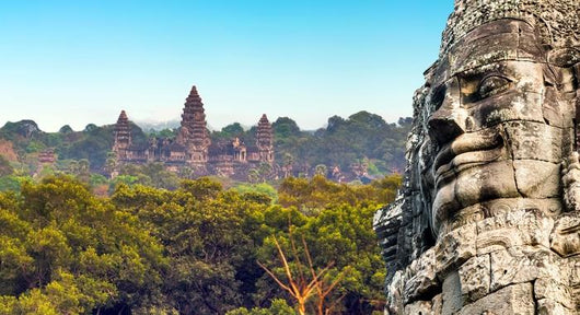 Monument Bayon Temple Angkor Wall Decal