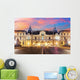 Louvre Museum Paris Sunrise Wall Decal