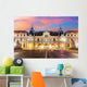 Louvre Museum Paris Sunrise Wall Decal
