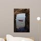 Small Wooden Row Boat Wall Decal