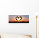Heart Bamboo Wall Decal