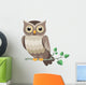 Decorative Vector Owl Wall Decal