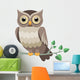 Decorative Vector Owl Wall Decal