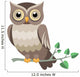 Decorative Vector Owl Wall Decal