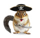 Funny Chipmunk Pirate Wall Decal