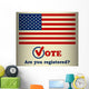 USA 2016 Presidential Election Wall Decal