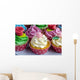Cupcakes Decorated Wall Decal