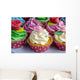 Cupcakes Decorated Wall Decal