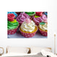 Cupcakes Decorated Wall Decal