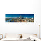 Skyline Frankfurt Wall Decal Panoramic