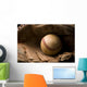 Baseball and Glove Wall Decal