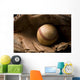 Baseball and Glove Wall Decal